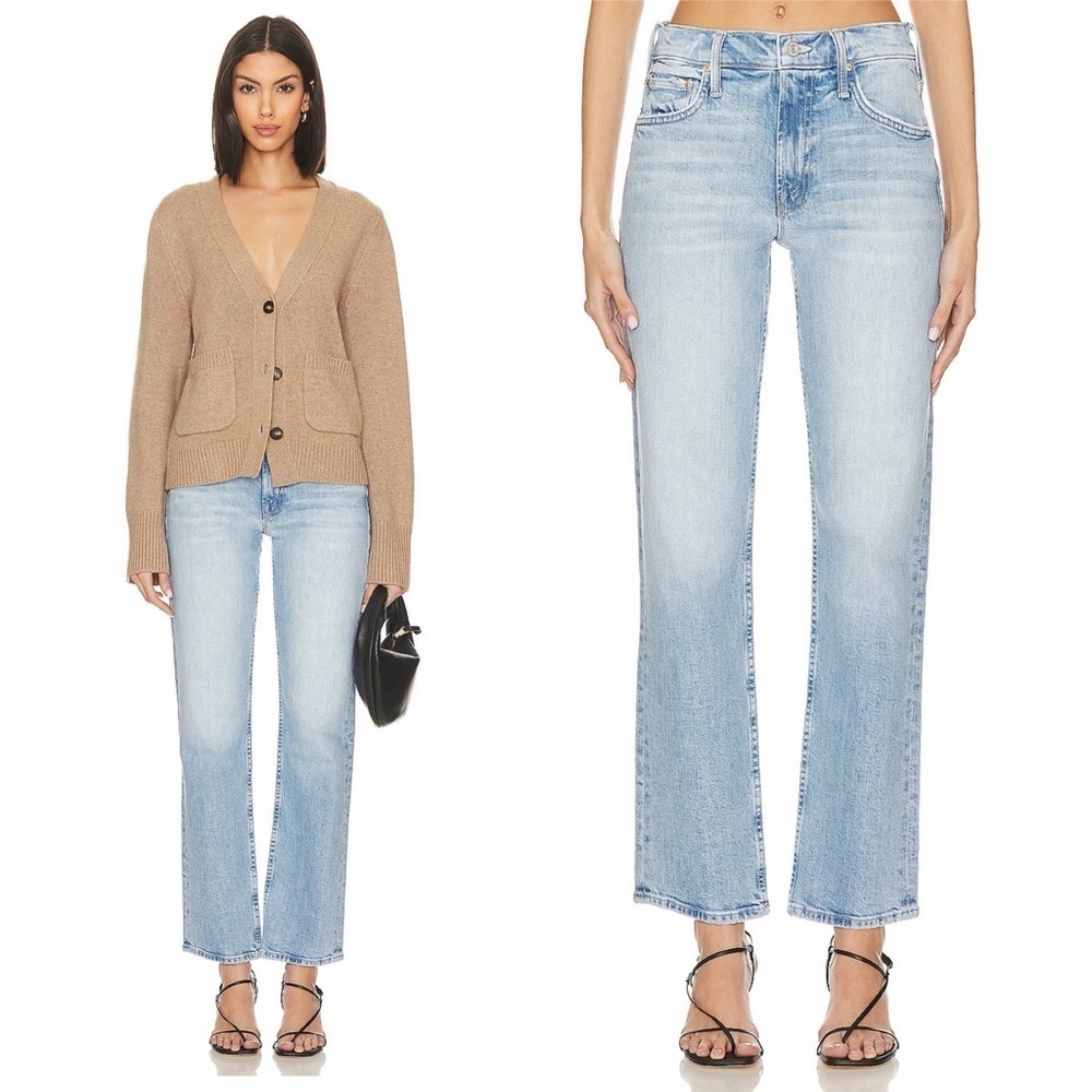 MOTHER- The Smarty Pants Skimp Jeans in Don’t Be A Square Size 24 Straight